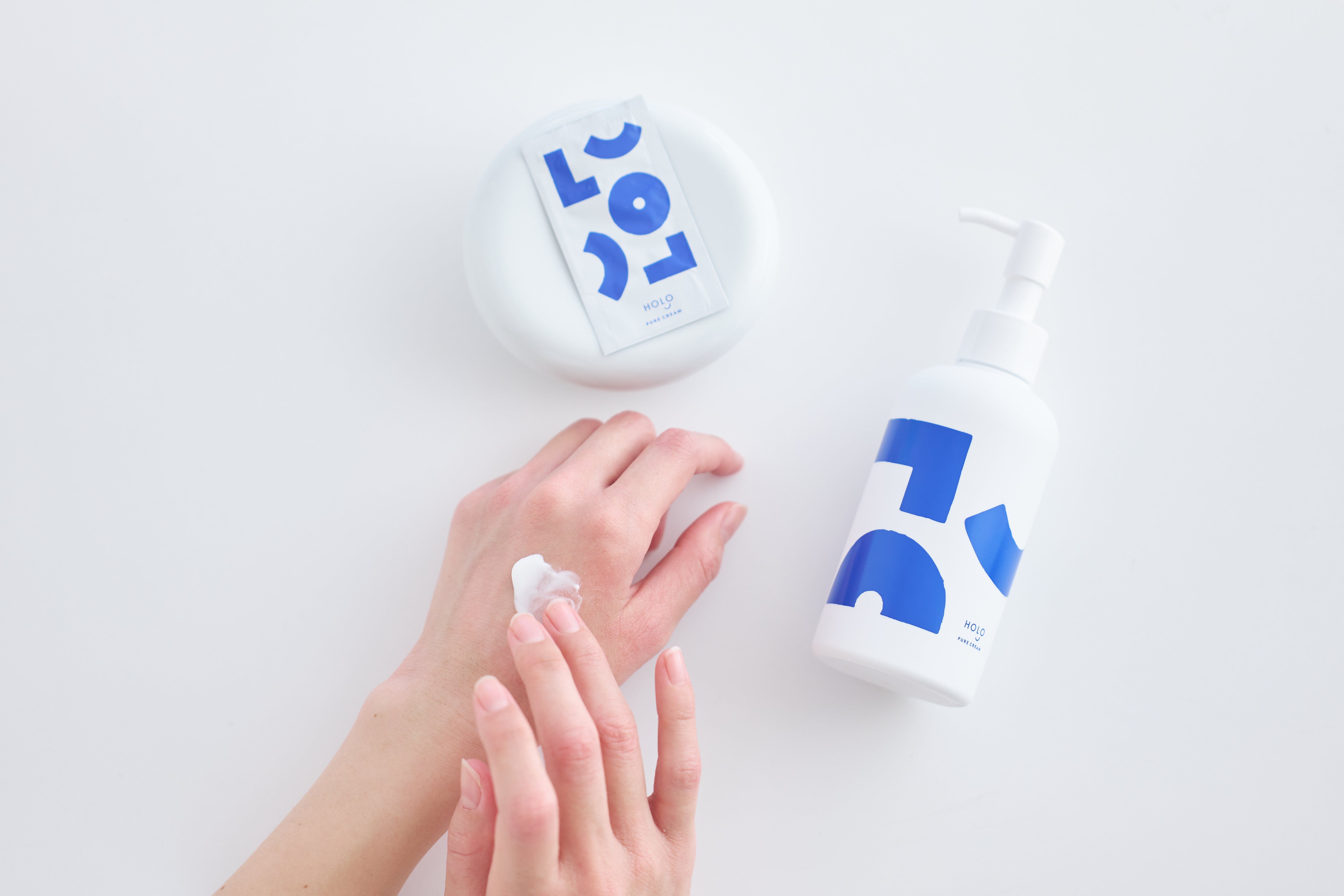 HOLOピュアクリーム200g(ポンプタイプ)