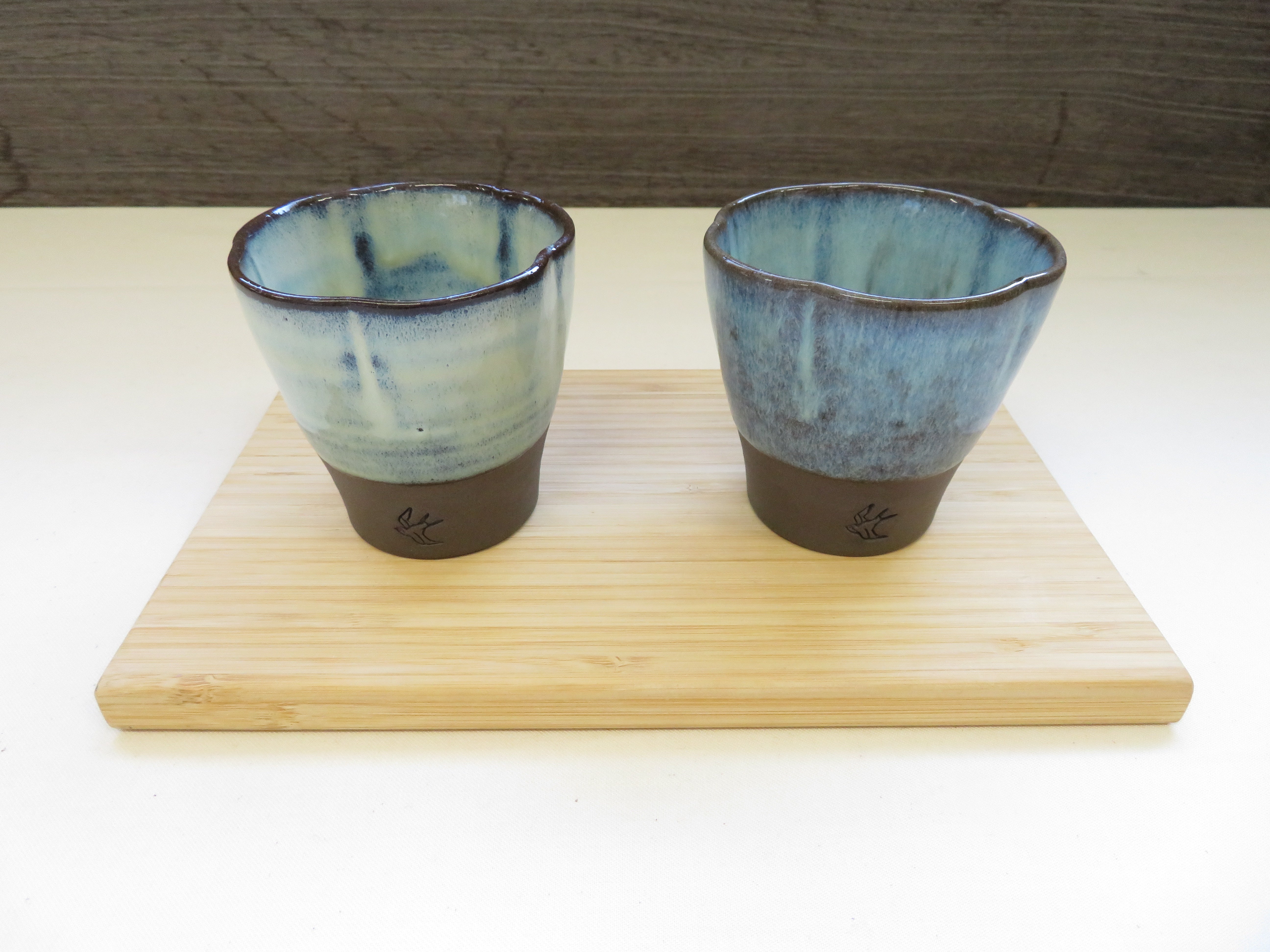 ゆら湯呑み2種セット