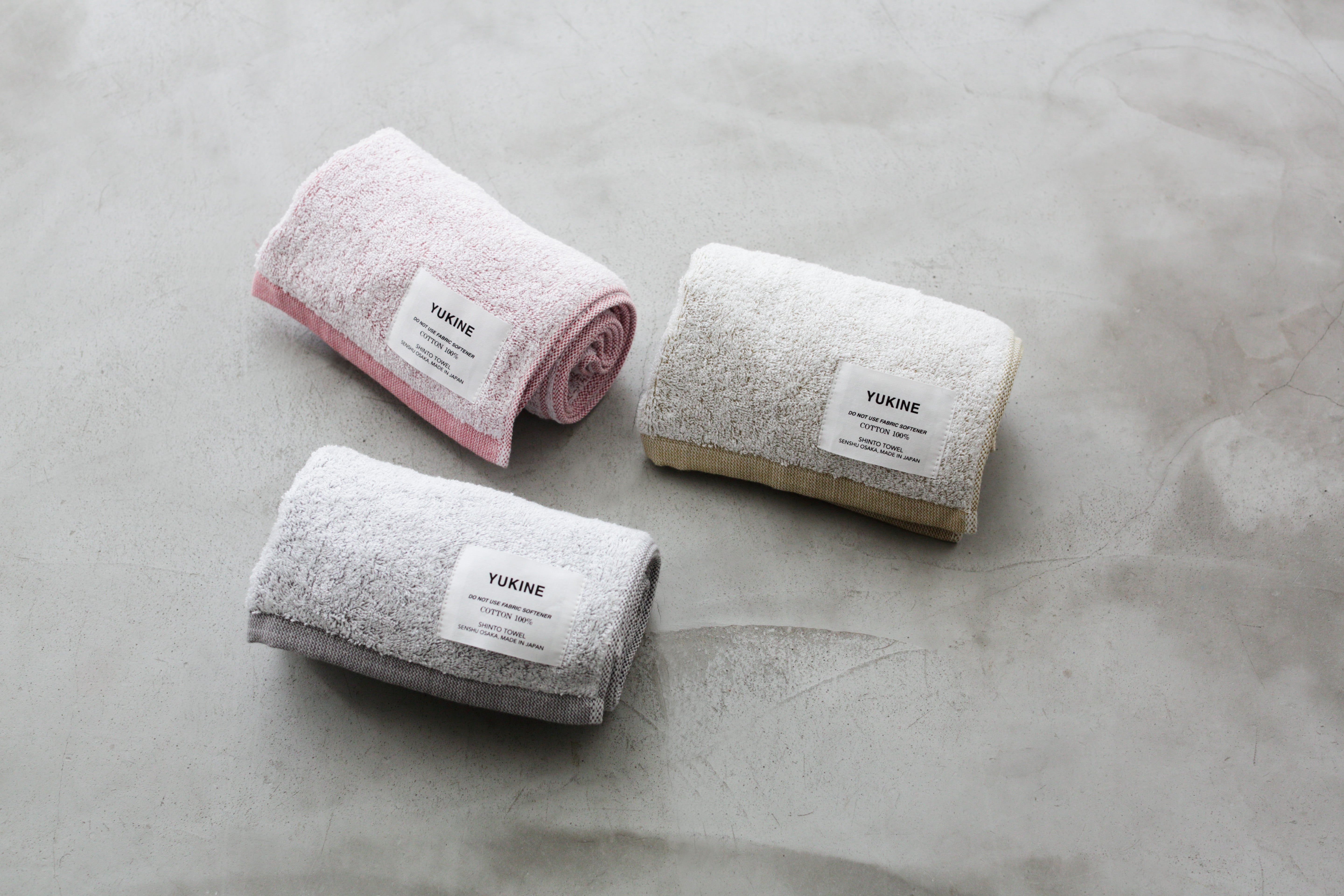 YUKINE/BATH TOWELとFACE TOWELの2色セット<相手が選べるギフト対象>