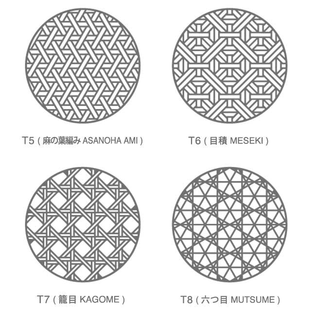 coaster_シリコーンベース_伝統模様<相手が選べるギフト対象>