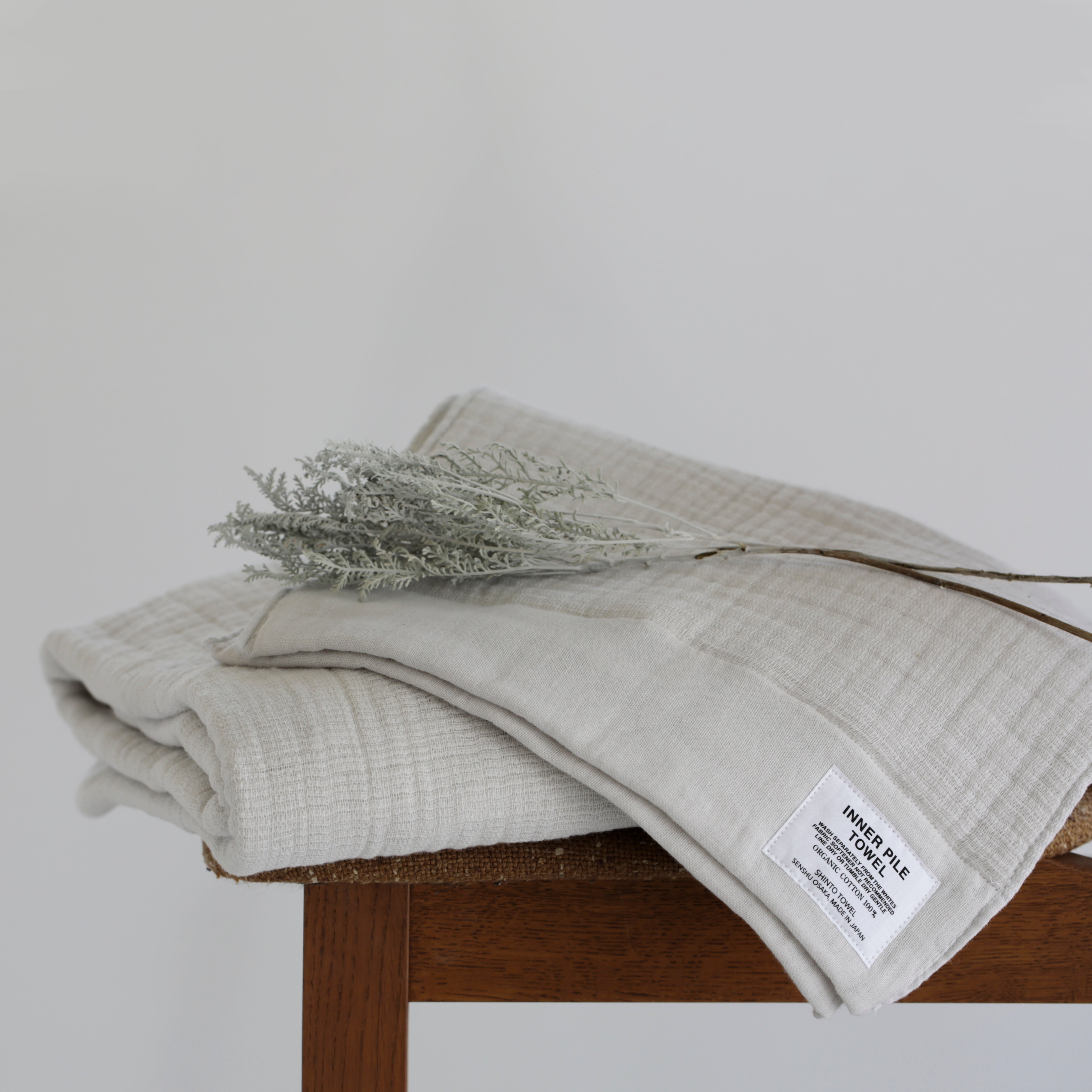 INNER PILE/BATH TOWELとFACE TOWELとminiの2色セット<相手が選べるギフト対象>