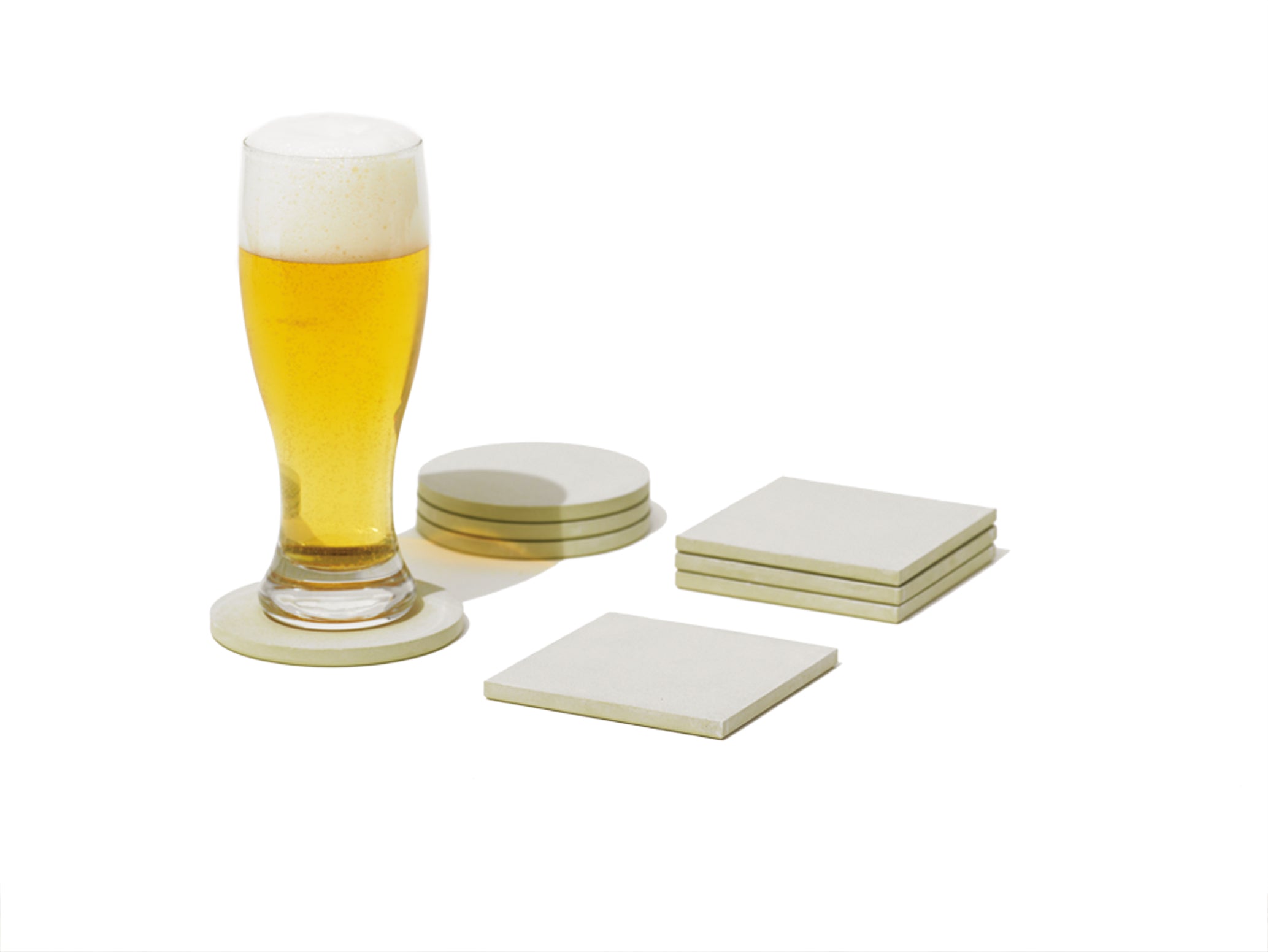 コースター ラージ -サークル/スクエア- 4種セット