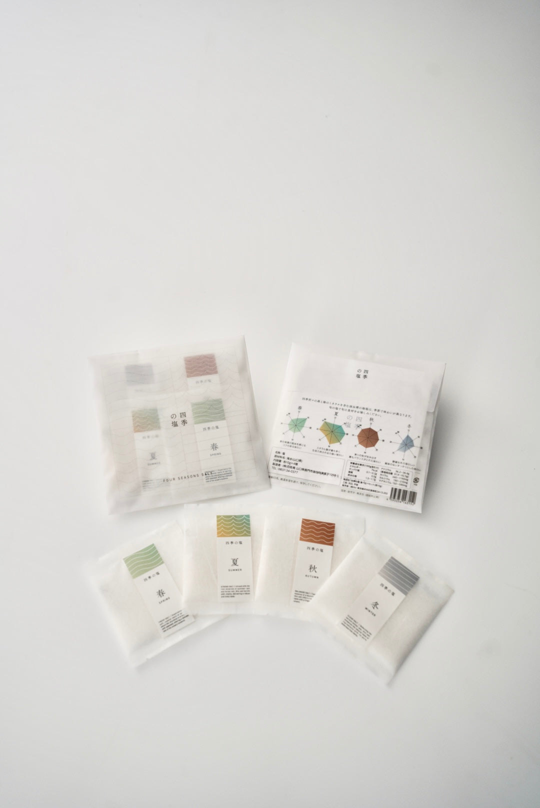 四季の塩 食べ比べセット(10g×4種)