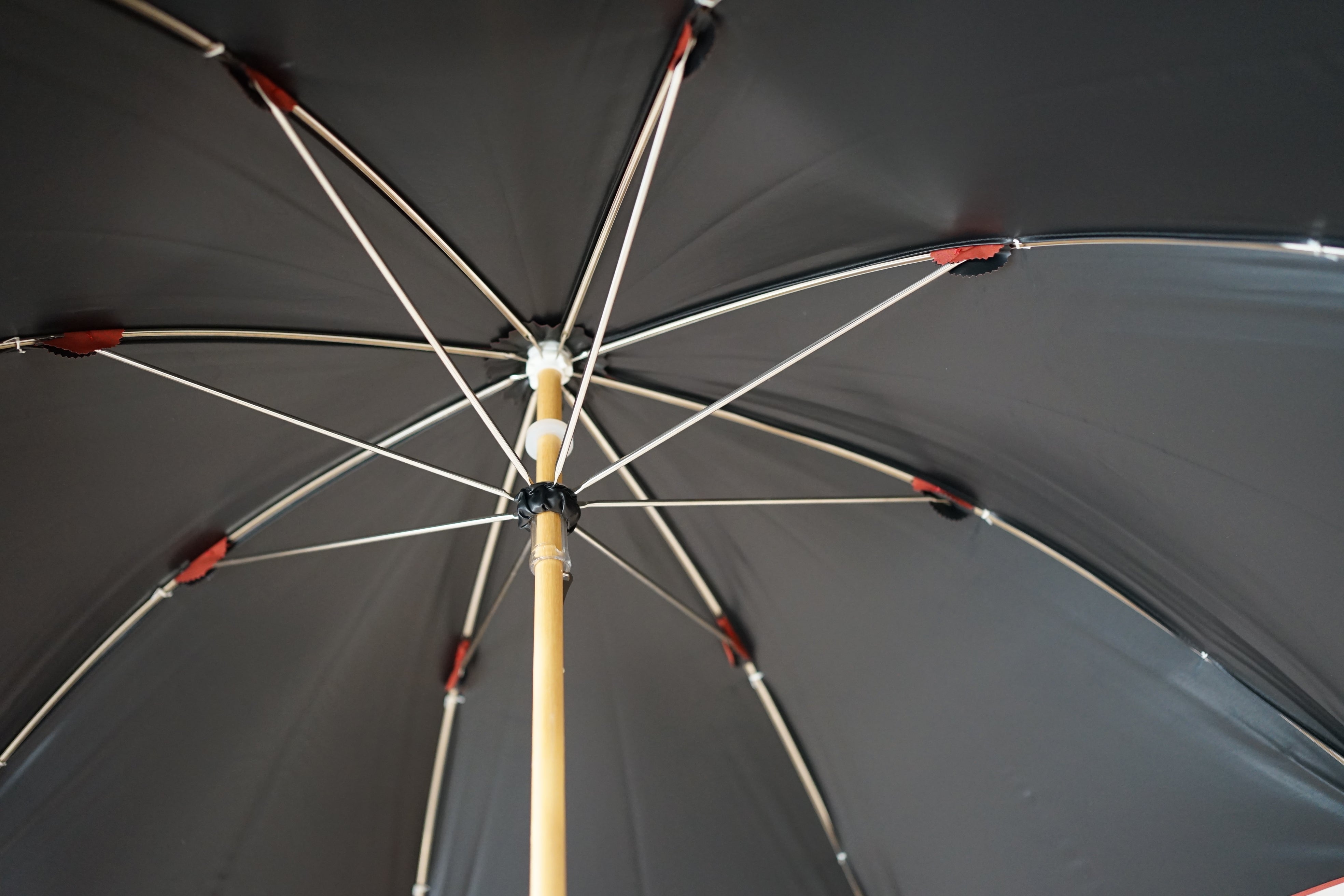 コットンローンシェード 長傘 50cm 8本骨(日傘・晴雨兼用・一級遮光)<相手が選べるギフト対象>