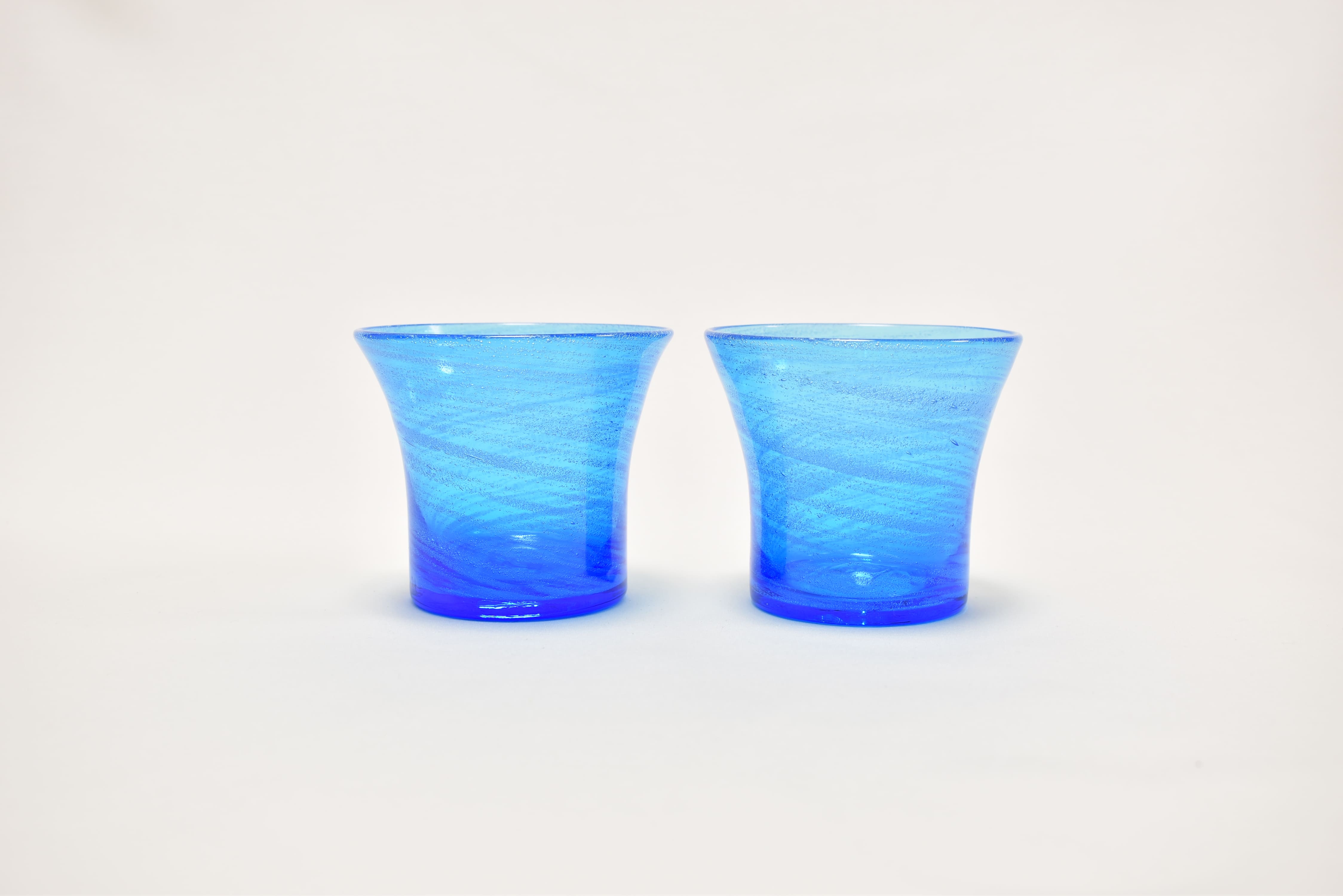 海の泡 V字ロックグラス