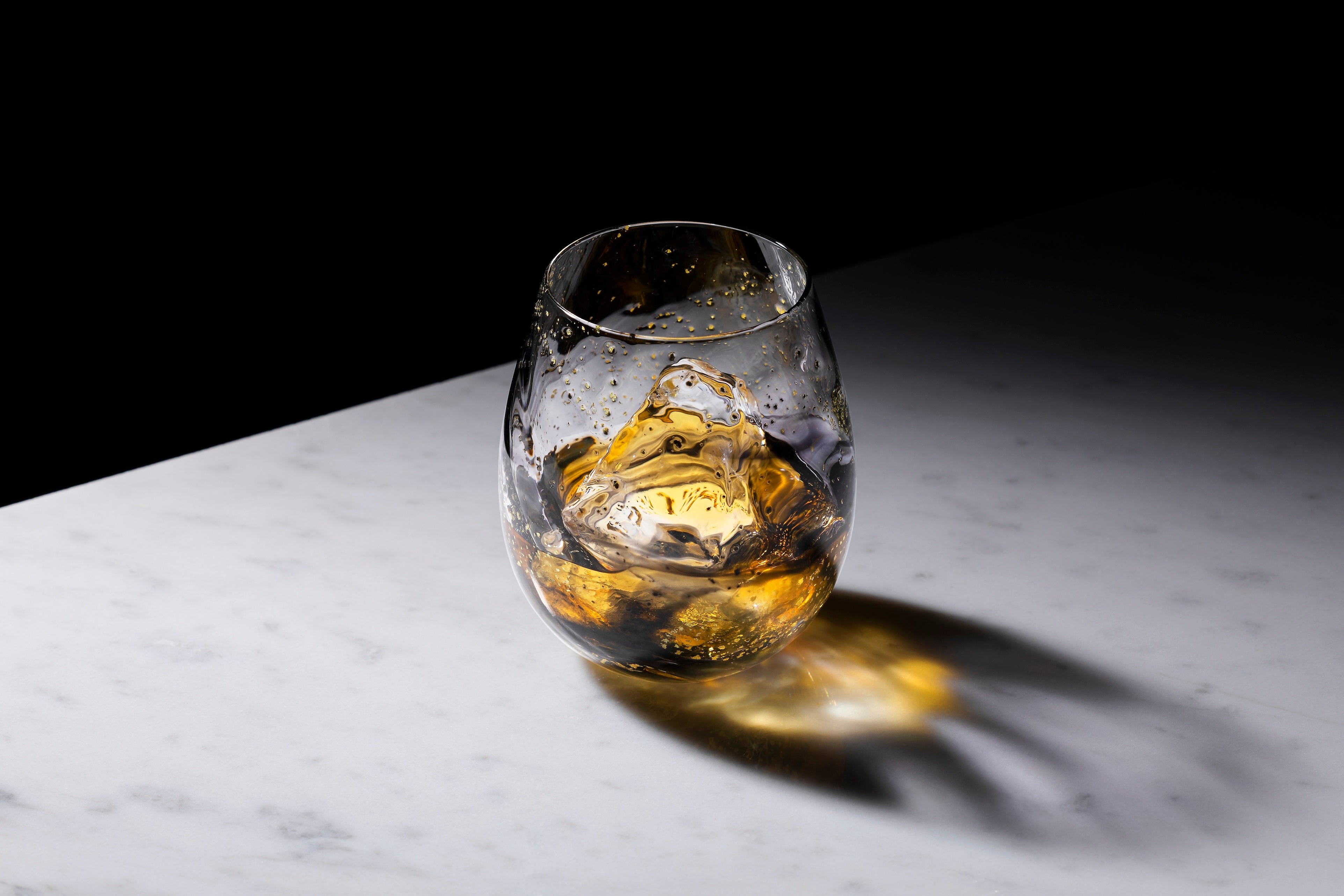 ねぶたあかり ロックグラス 墨 sumi