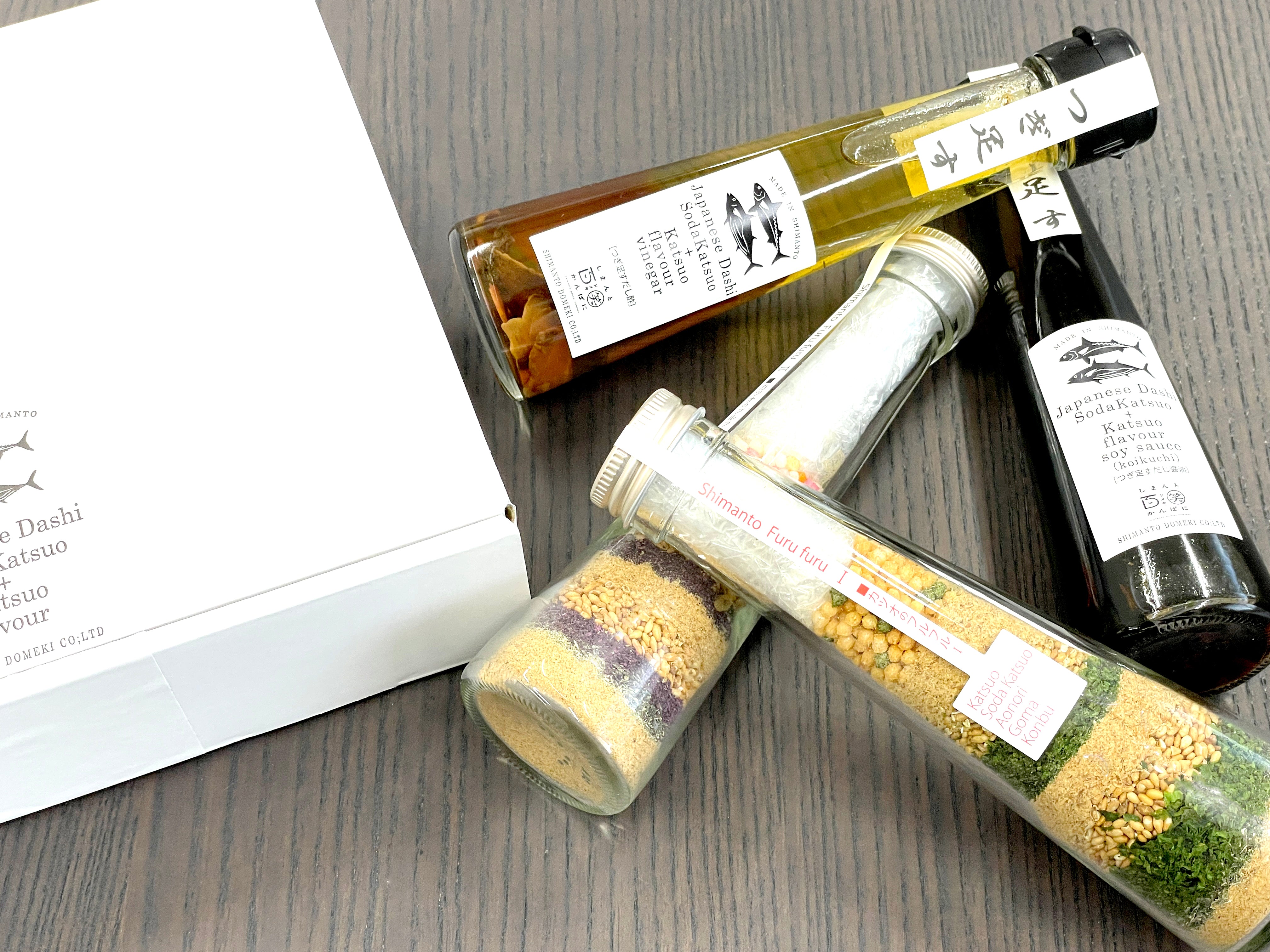 つぎ足すだし醤油としまんとフルフルドレッシング(4本セット)