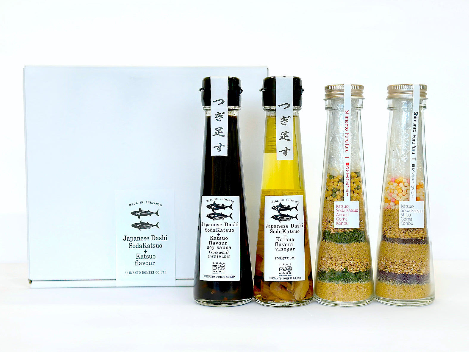 つぎ足すだし醤油としまんとフルフルドレッシング(4本セット)