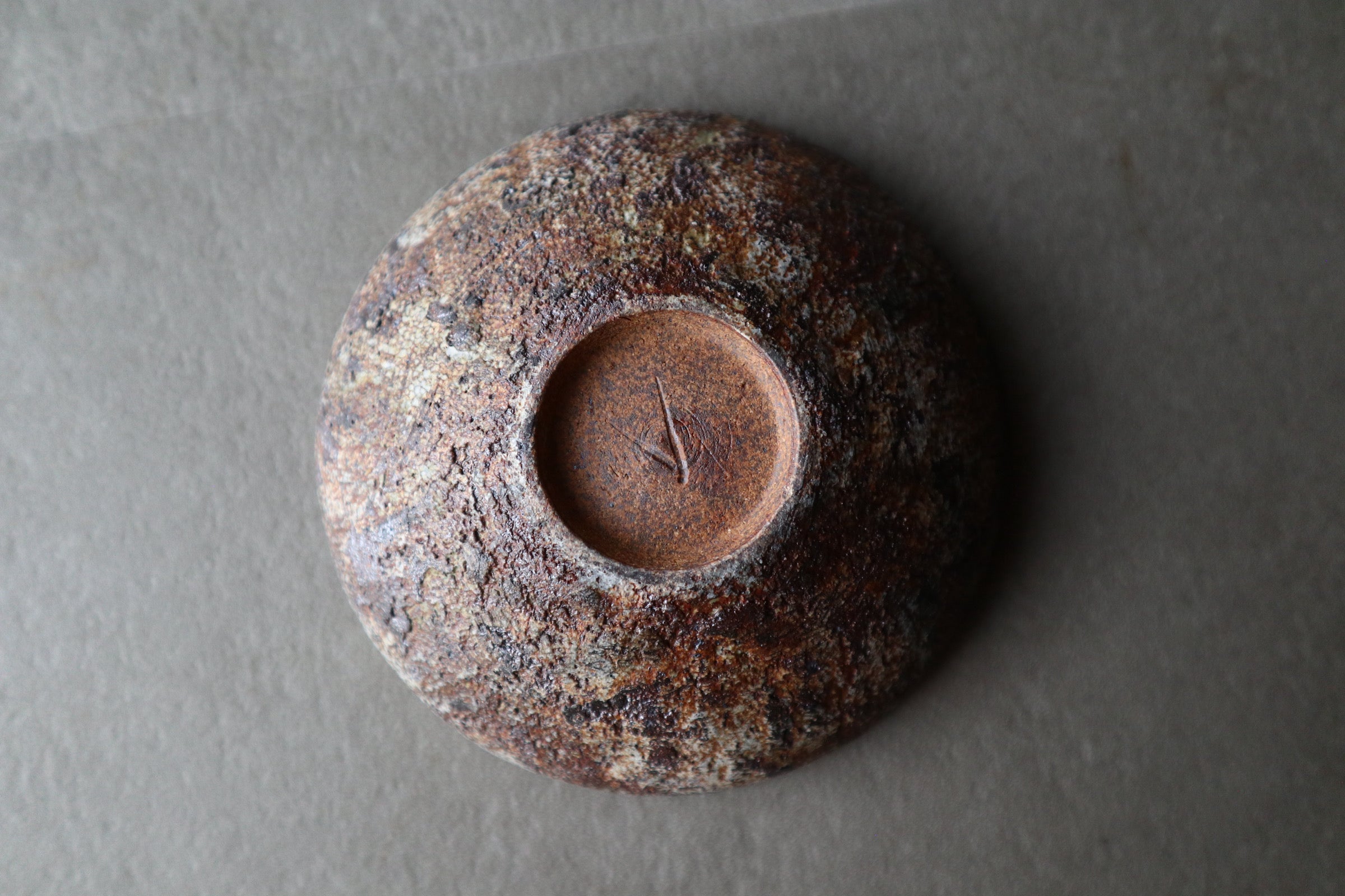 荒錆化粧ボウル