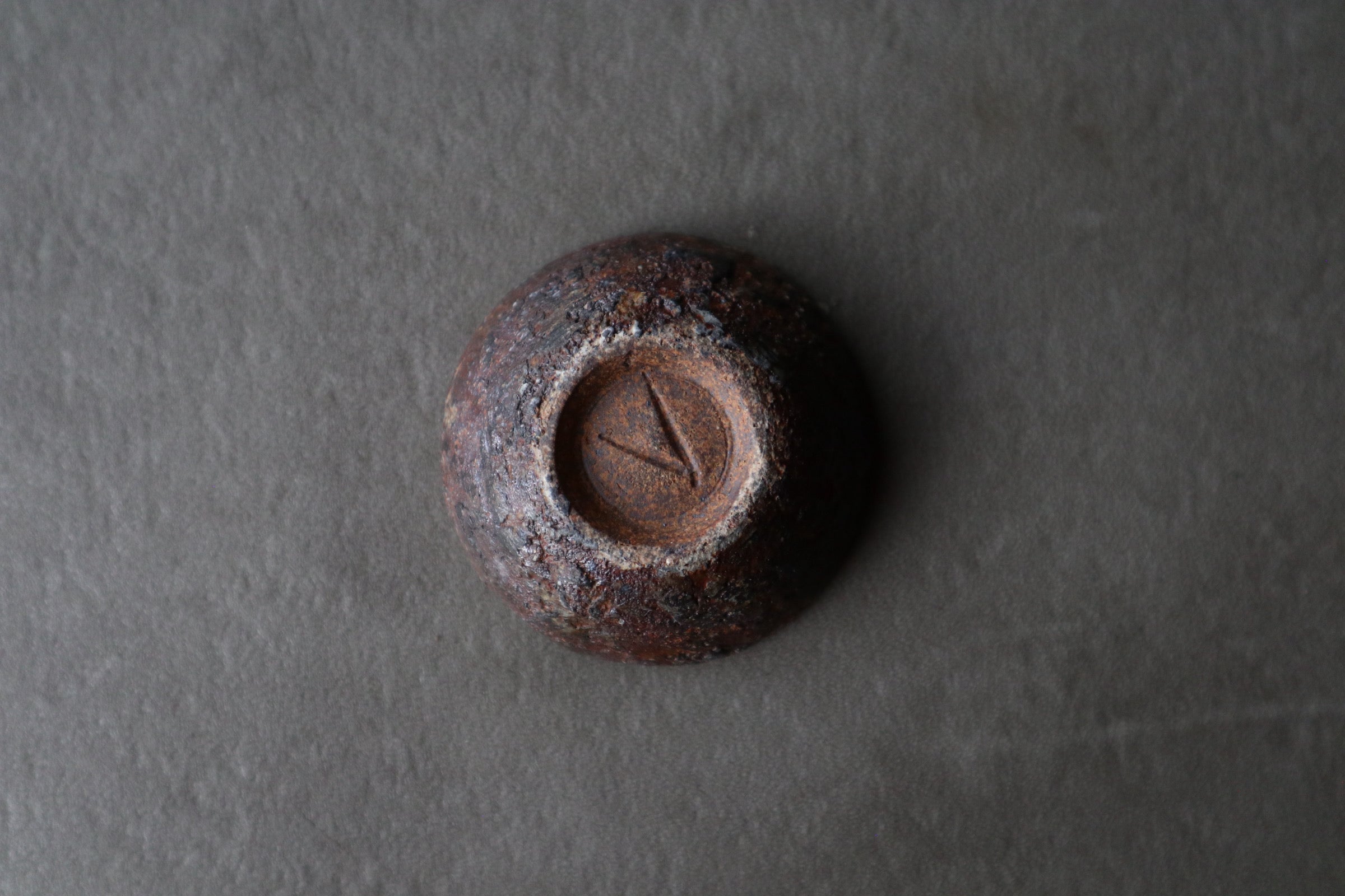 荒錆化粧ボウル