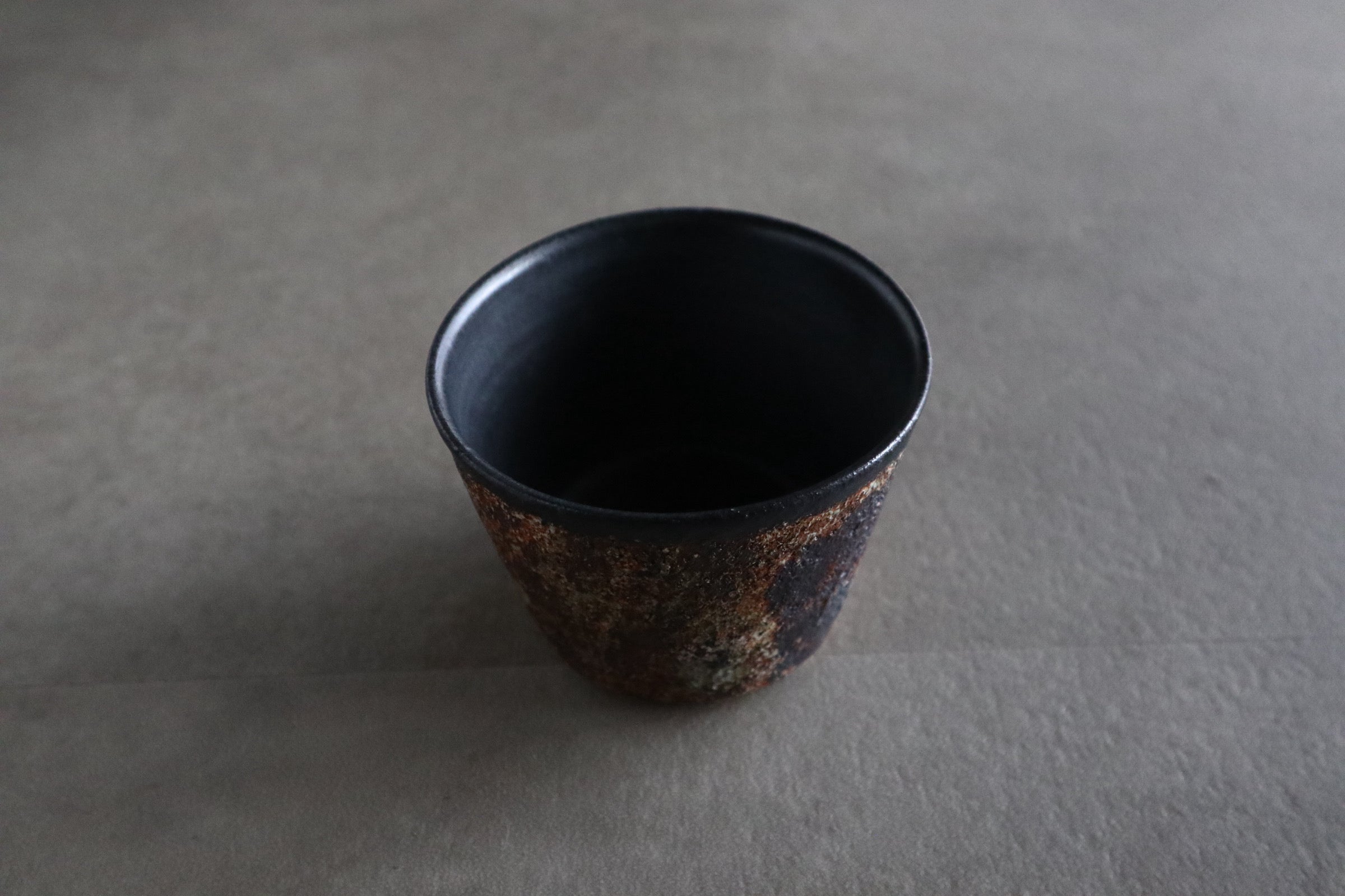 荒錆化粧そば猪口