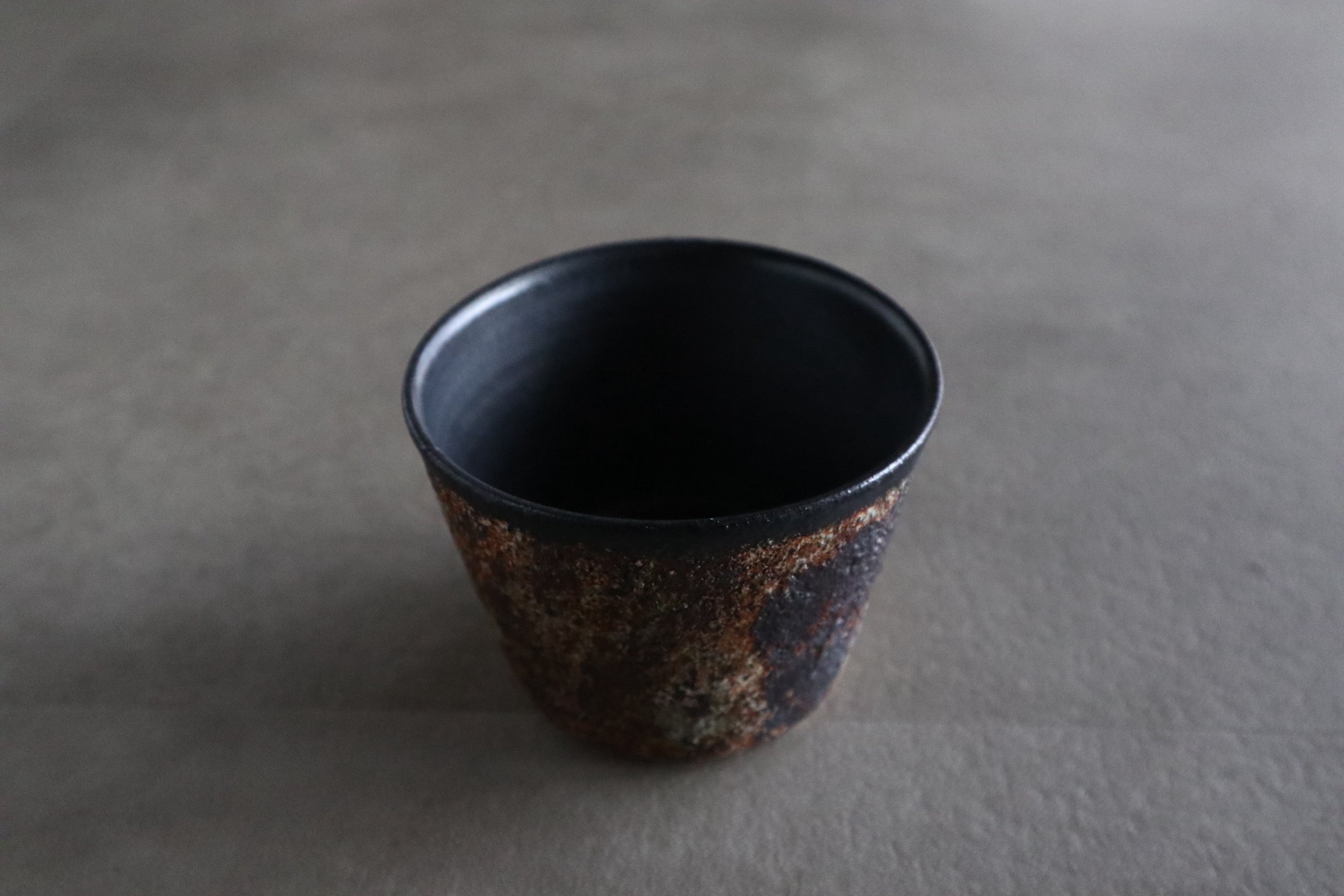 荒錆化粧そば猪口