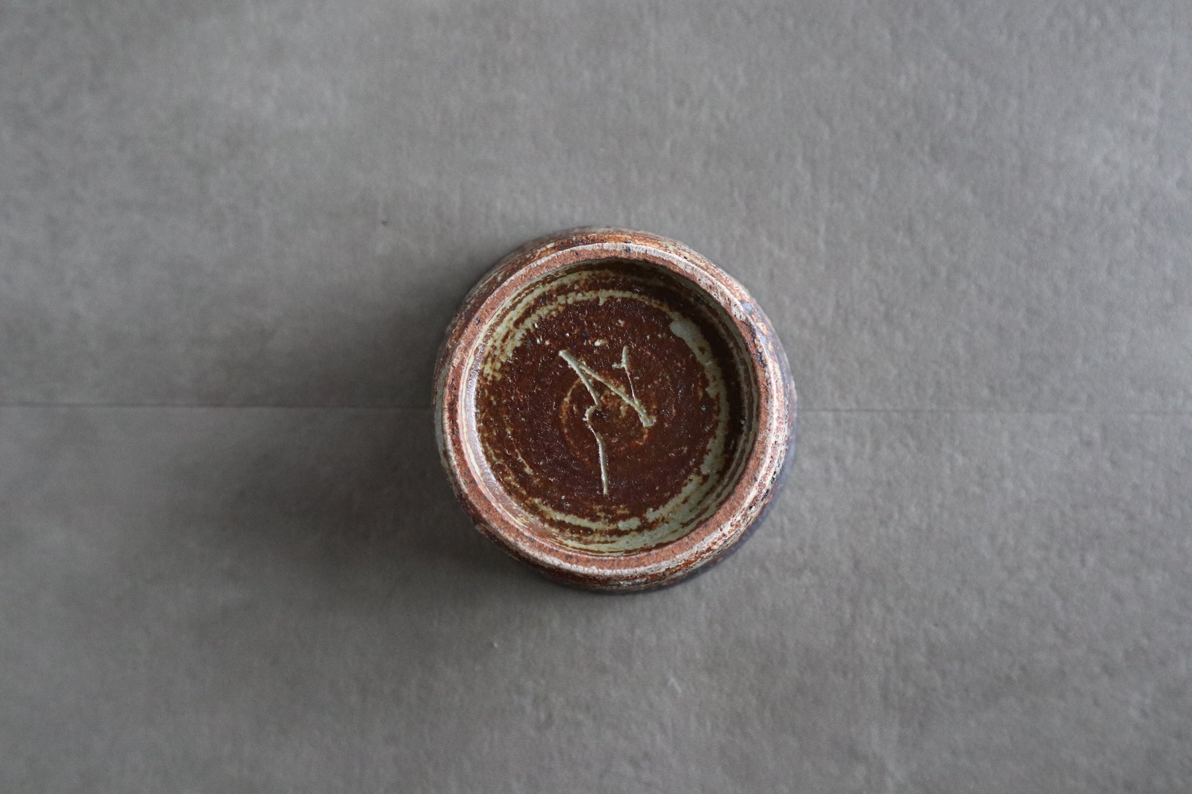 荒錆化粧そば猪口