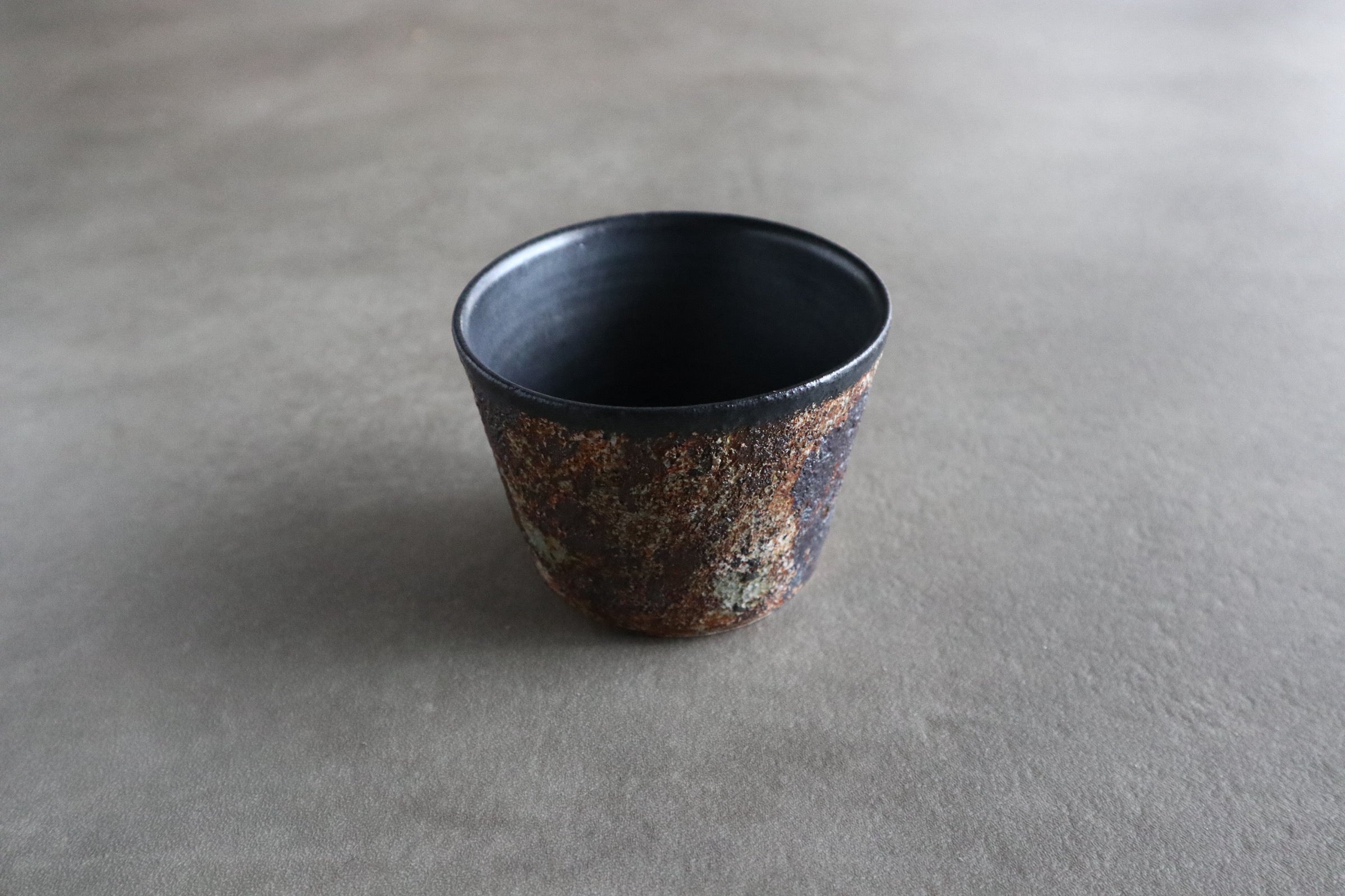 荒錆化粧そば猪口