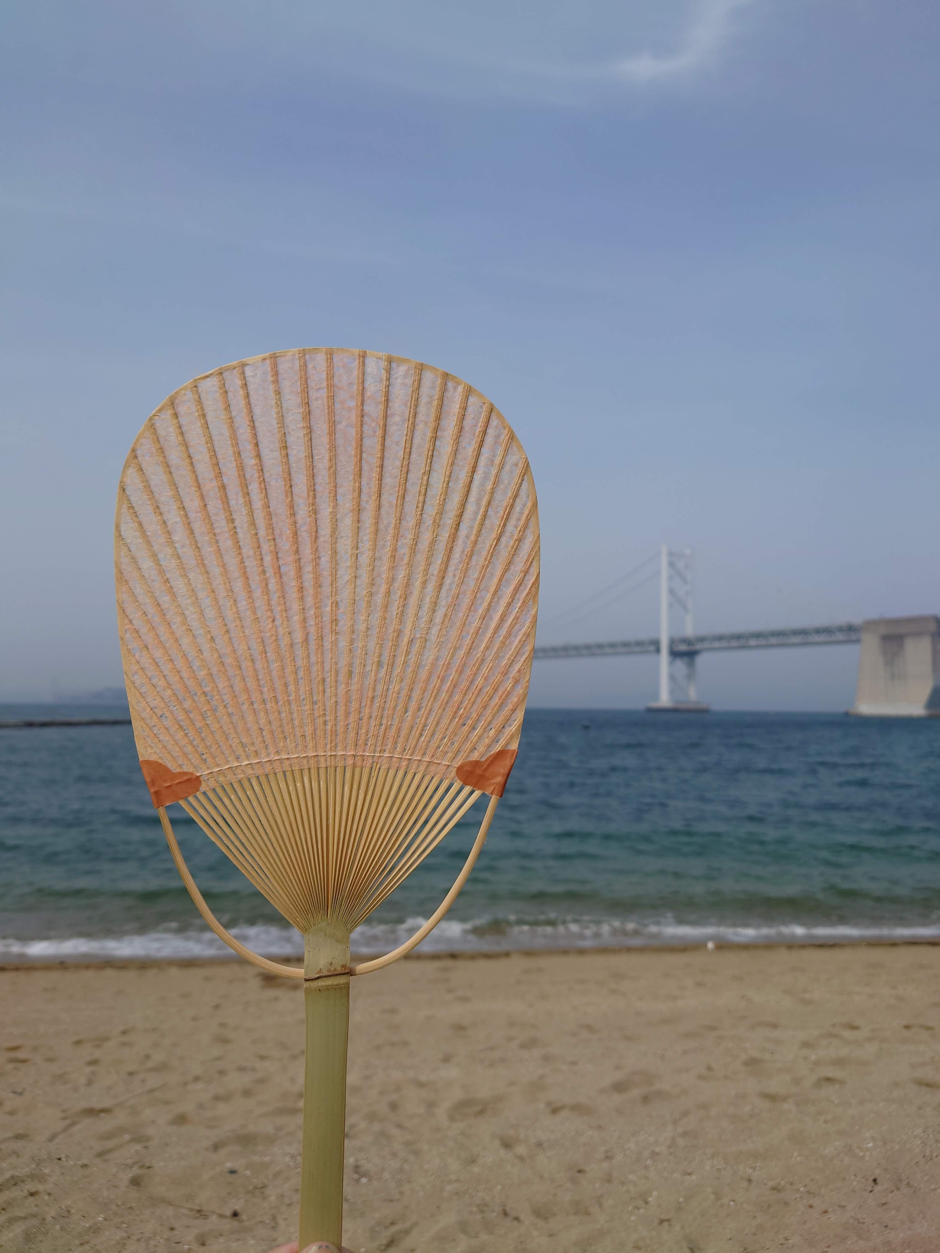 丸亀うちわ 小判型(落水) <相手が選べるギフト対象>