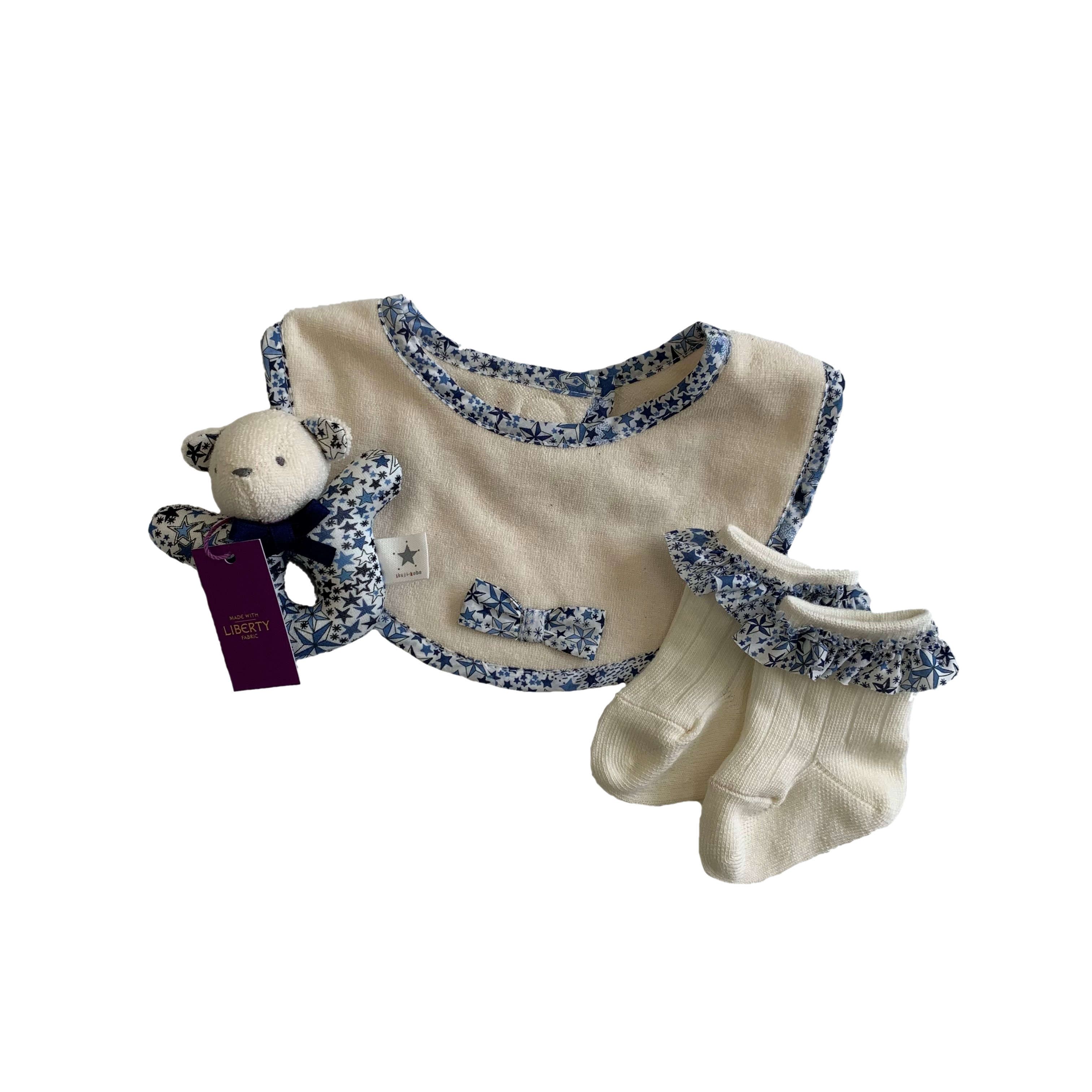 ギフトセットC(スタイ+靴下+にぎにぎ)