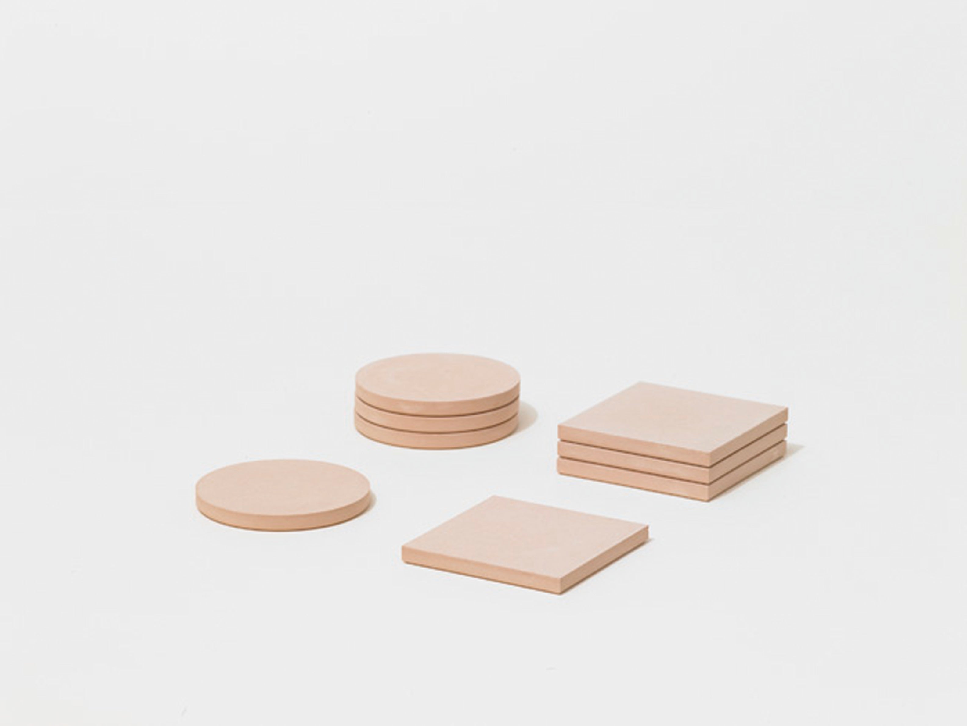 コースター ラージ -サークル/スクエア- 4種セット