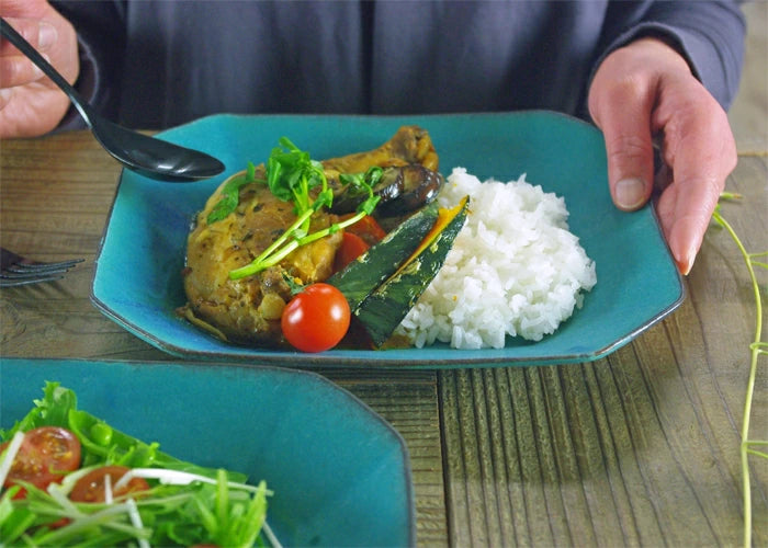 やさしい器 八角皿 (大)