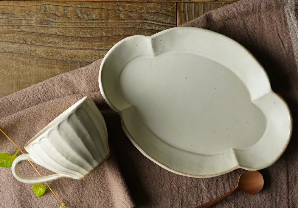 カフェセット kinariカップ&モッコ皿角大