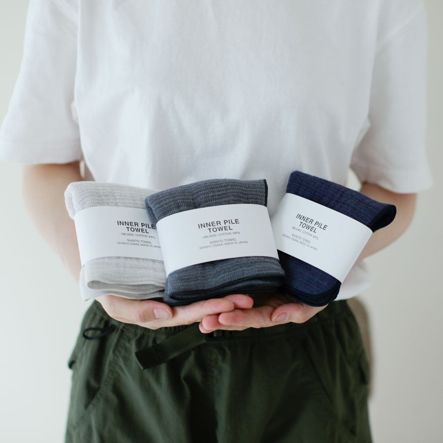 INNER PILE/BATH TOWELとFACE TOWELとminiの2色セット<相手が選べるギフト対象>