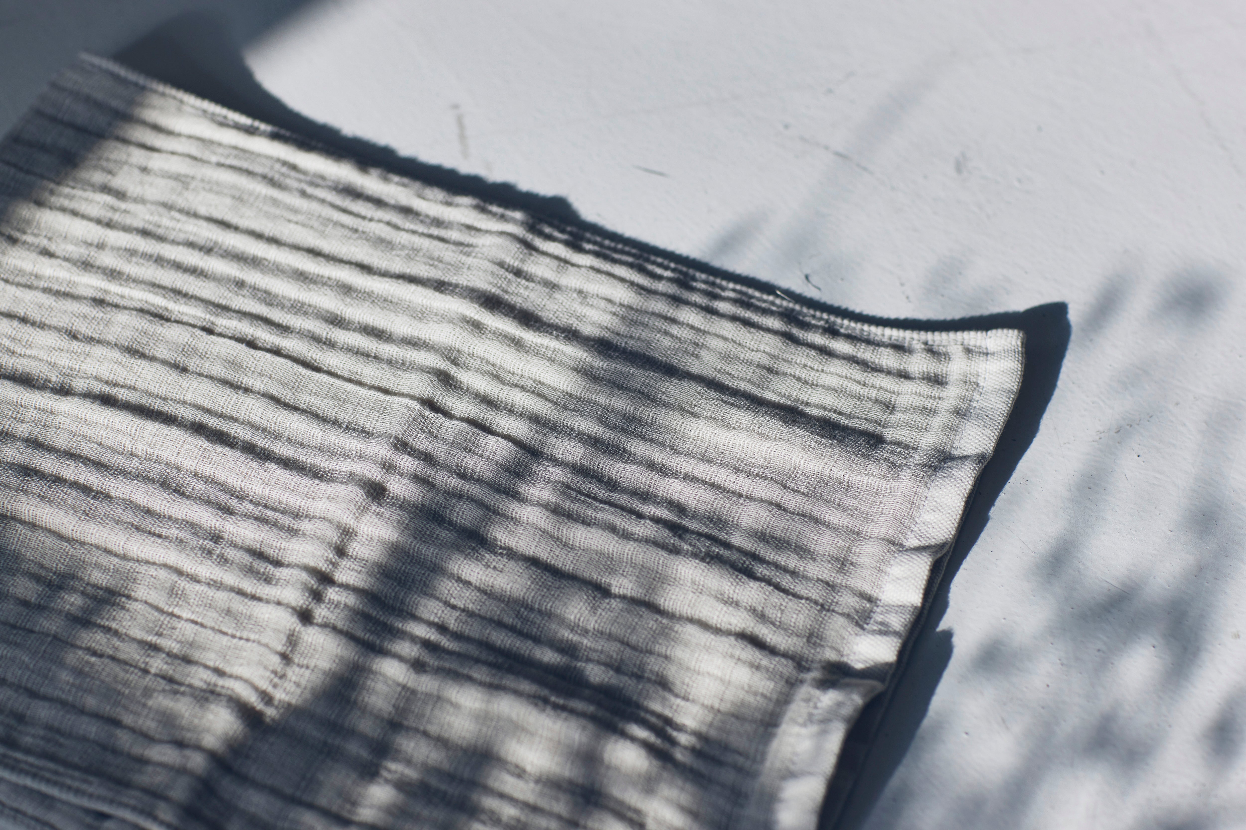 RANDOM WEFT QUADRUPLE GAUZE フェイスタオル 1枚 箱入り