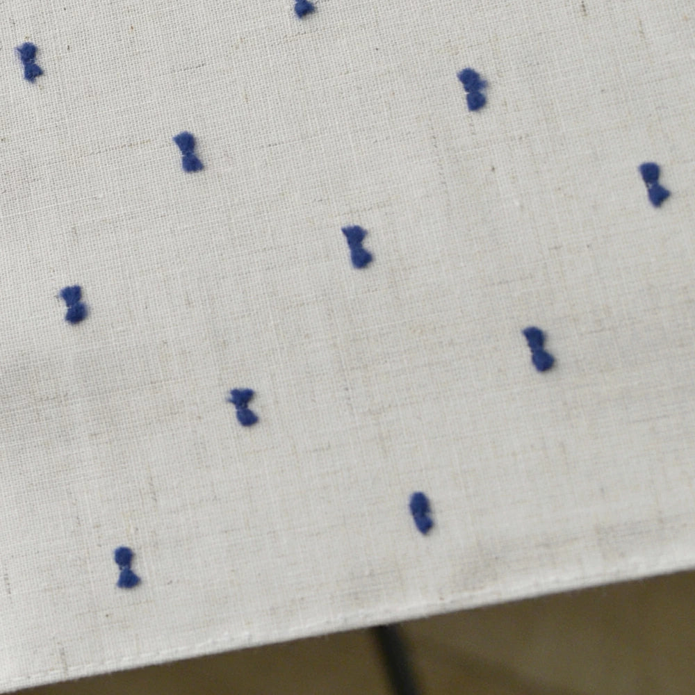 フリンジ ドット シェード 長傘 50cm 8本骨(晴雨兼用傘)