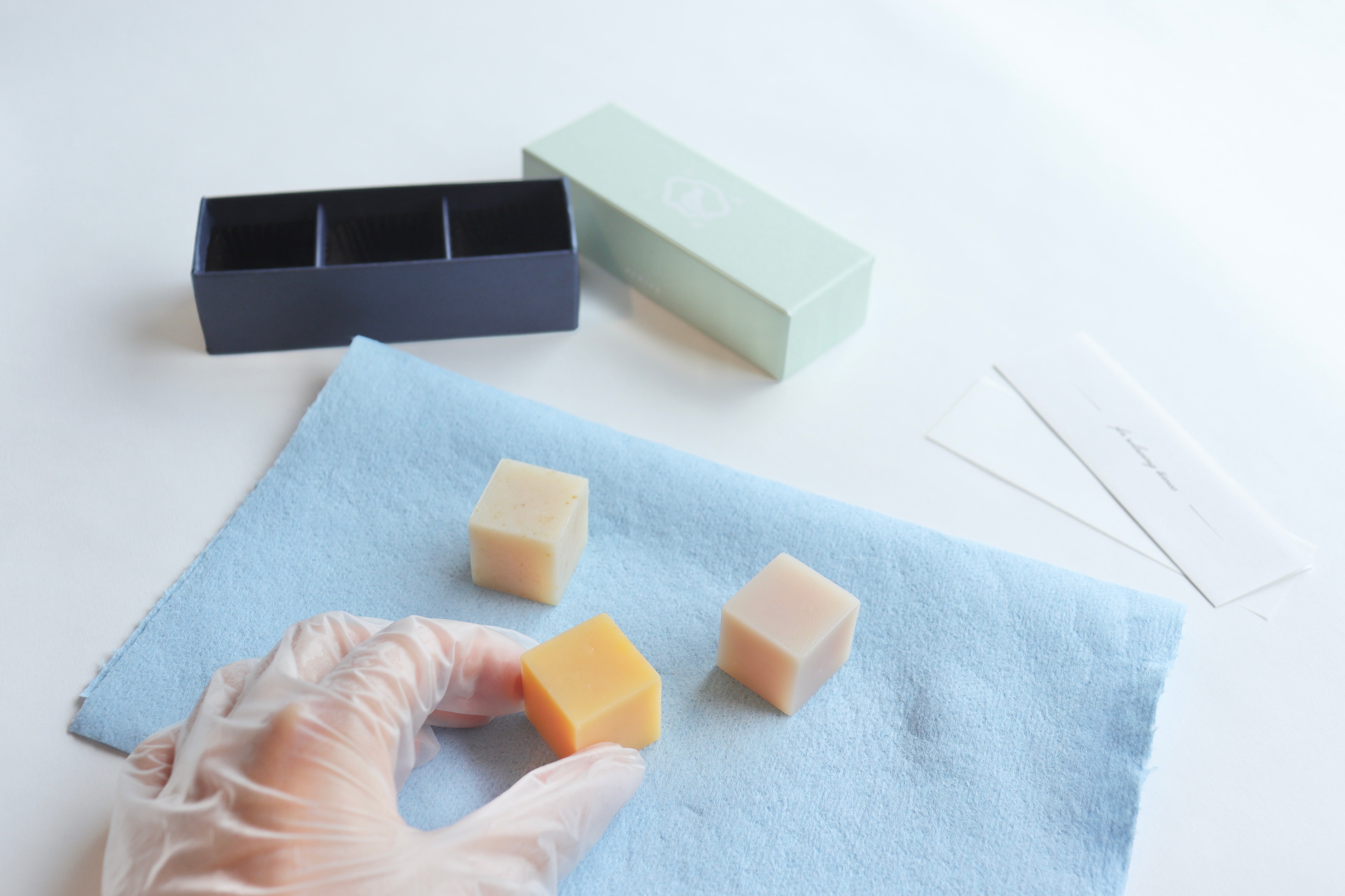 小さなアロマ石鹸3個セット+石鹸ポプリのセット <相手が選べるギフト対象>