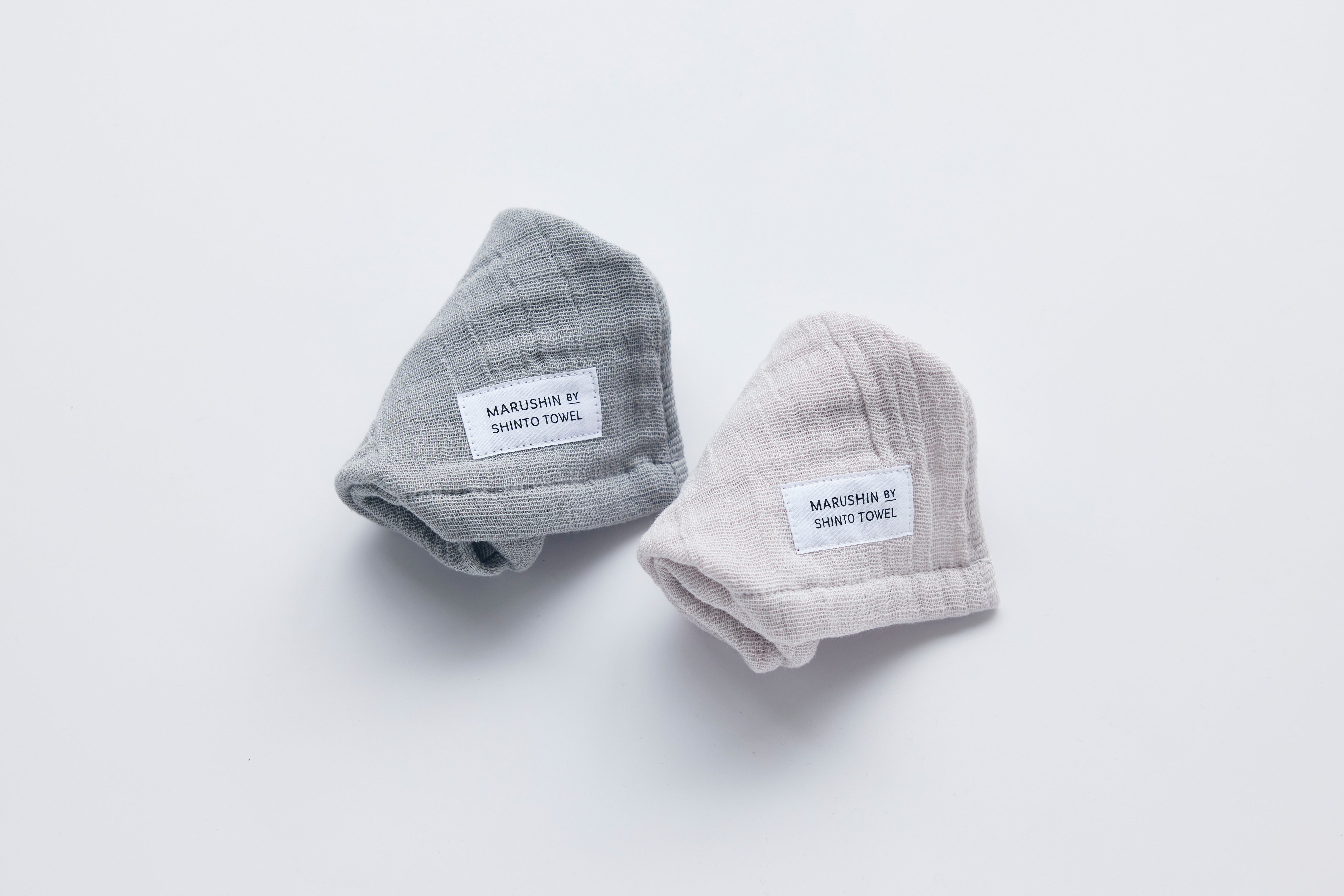 RANDOM WEFT QUADRUPLE GAUZE ハンドタオル 2枚セット 箱入り